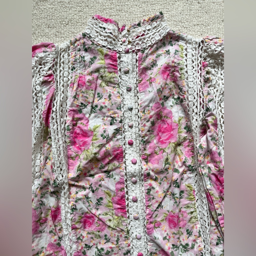 LoveShackFancy blouse S - Picture 2 of 5